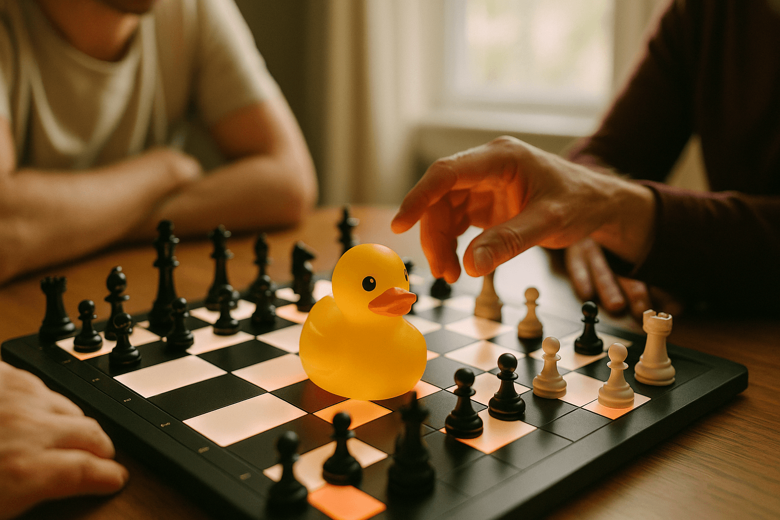 Duck Chess — There is a duck, and it is in the way