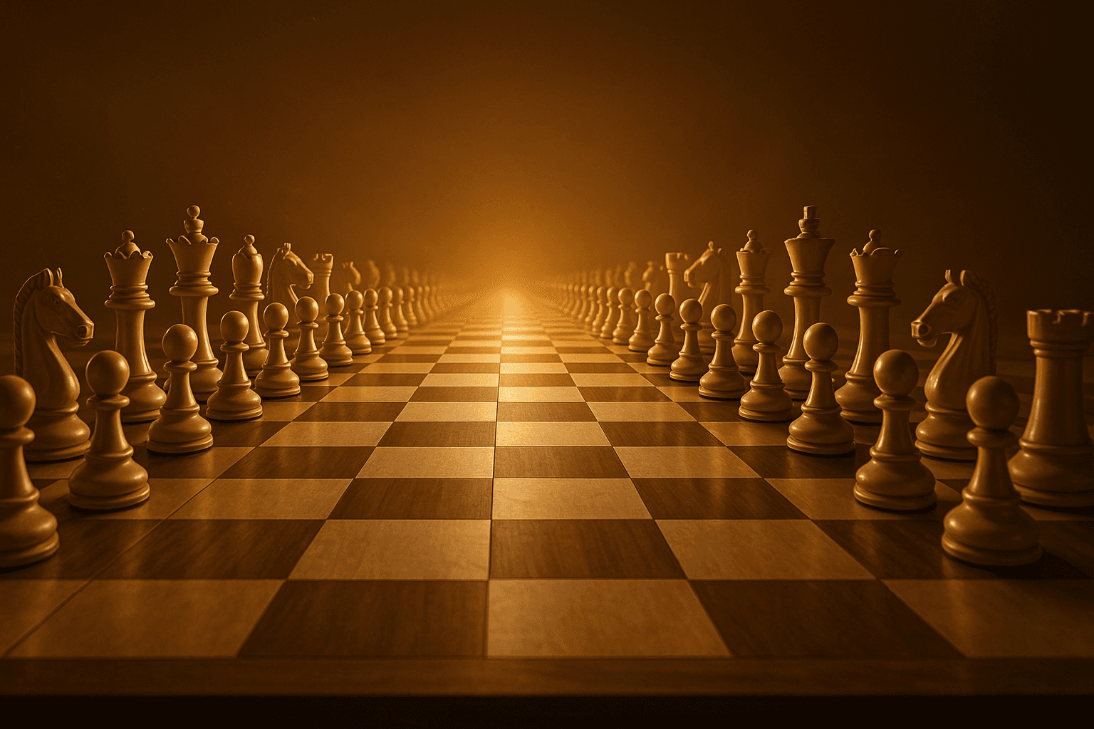 Long Chess — Two boards joined into one 8×16 field