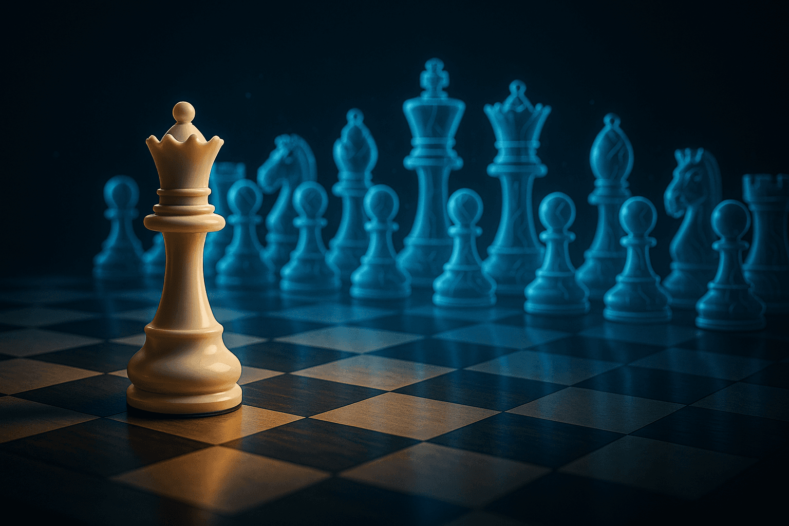 Play Against a Bot — Set up the pieces and play, no Wi-Fi needed