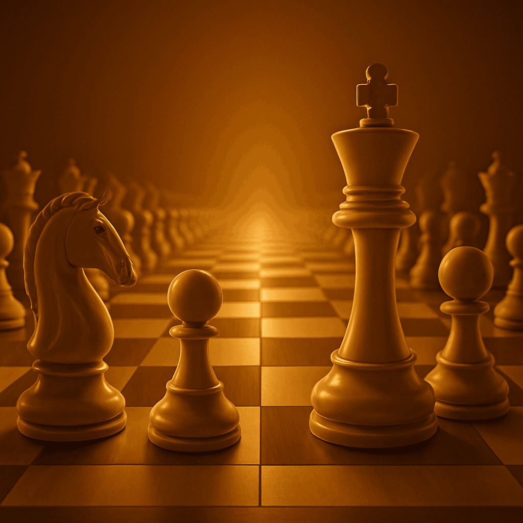 Long Chess — Two boards joined into one 8×16 field